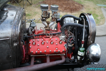 The flathead V8 is a work of art.